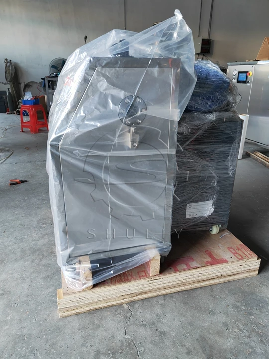 Dry ice pelletizer and dry ice cleaner for cars